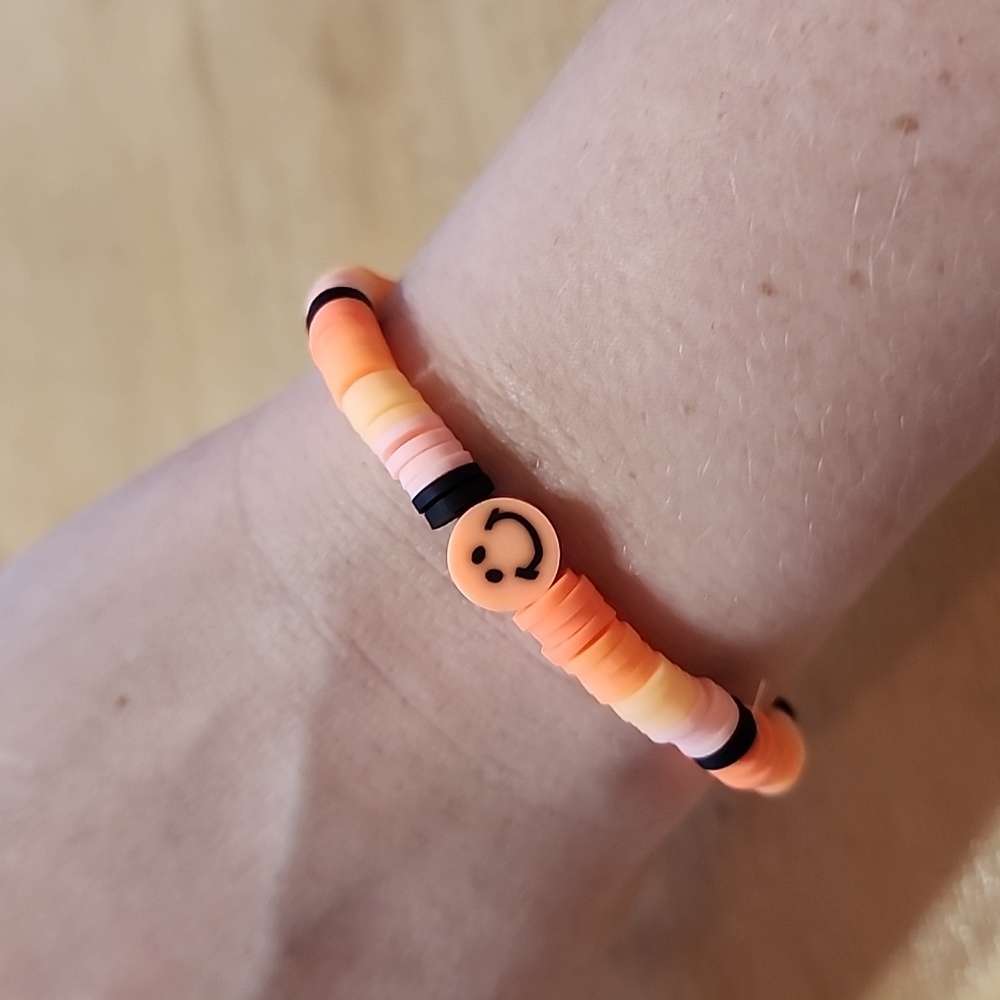 Sold! Handmade Clay Bead Bracelet 🤎 - Picture 2 of 3
